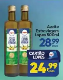 Lopes Supermercados Azeite extravirgem oferta