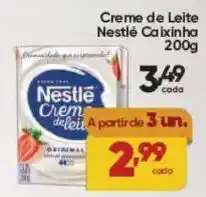 Lopes Supermercados Creme de leite Nestlé Caixinha oferta