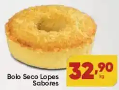 Lopes Supermercados Bobo Seco Lopes Sabores oferta