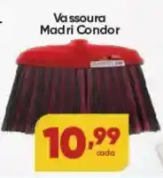 Lopes Supermercados Vassoura Madri Condor oferta