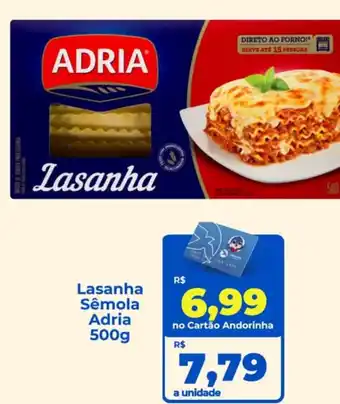 Lasanha Sêmola Adria