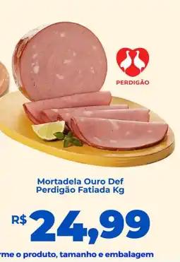 Andorinha Hipermercado Mortadela Ouro Def Perdigão Fatiada oferta