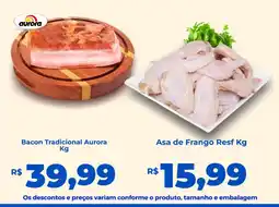 Andorinha Hipermercado Bacon Tradicional Aurora oferta