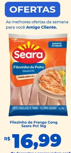 Andorinha Hipermercado Filezinho de Frango Cong Seara oferta