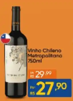 Atacado Vem Vinho Chileno Metropolitano oferta