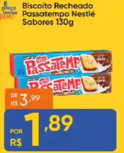 Atacado Vem Biscoito recheado passatempo nestlé sabores oferta
