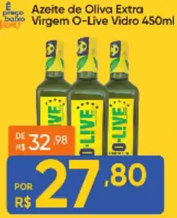 Atacado Vem Azeite de Oliva Extra Virgem O-Live Vidro oferta