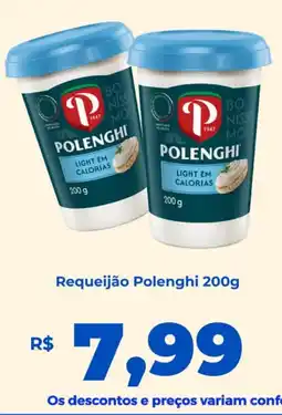 Andorinha Hipermercado Requeijão Polenghi oferta