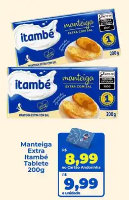 Andorinha Hipermercado Manteiga extra itambé oferta