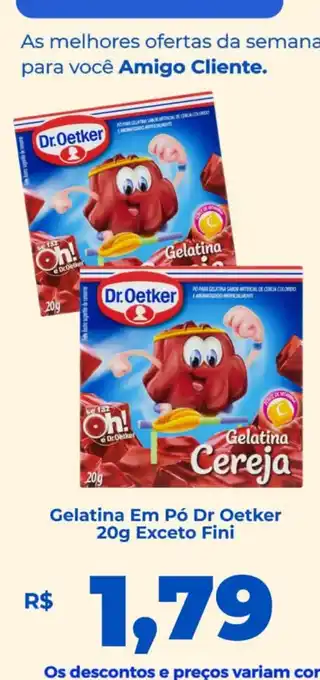 Gelatina Em Pó Dr Oetker