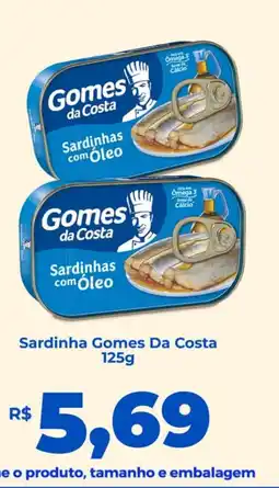 Andorinha Hipermercado Sardinha gomes da costa oferta