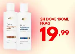 Rede Plus Supermercados Sh Dove 190ml frag oferta