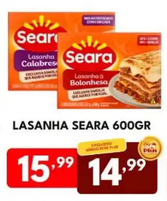Lasanha seara
