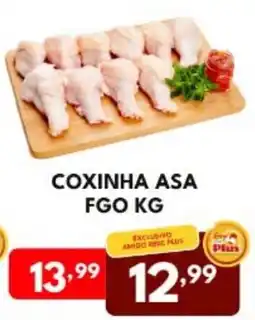 Rede Plus Supermercados Coxinha asa fgo kg oferta