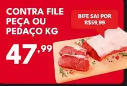 Rede Plus Supermercados Contra file peça ou pedaço kg oferta
