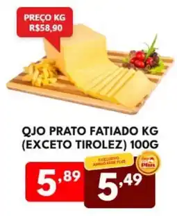 Rede Plus Supermercados qo prato fatiado kg oferta