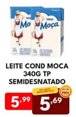 Rede Plus Supermercados Leite cond moça oferta