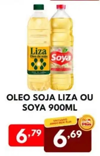 Rede Plus Supermercados óleo soja liza ou soya oferta