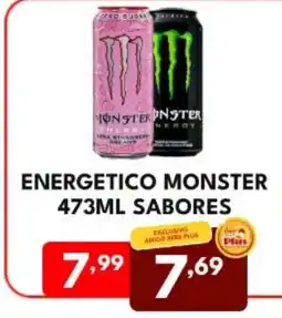 Rede Plus Supermercados Energetico monster sabores oferta