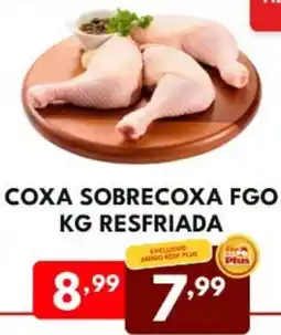 Rede Plus Supermercados Coxa sobrecoxa fgo oferta