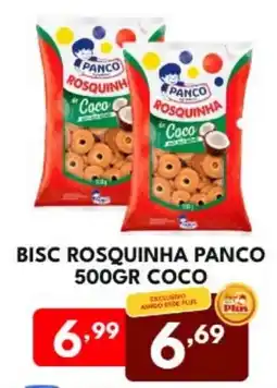 Rede Plus Supermercados Bisc rosquinha panco coco oferta