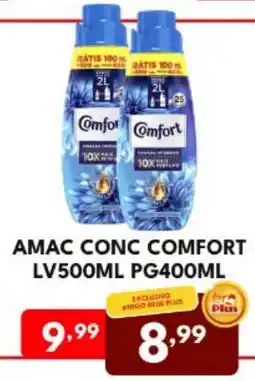 Rede Plus Supermercados Amac conc comfort oferta