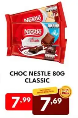 Rede Plus Supermercados Choc nestle 80g classic oferta