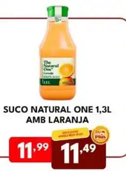 Rede Plus Supermercados Suco natural one amb laranja oferta