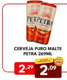 Rede Plus Supermercados Cerveja puro malte petra oferta