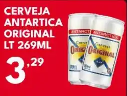 Rede Plus Supermercados Cerveja antartica original oferta