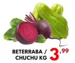 Rede Plus Supermercados beterraba / chuchu kg oferta
