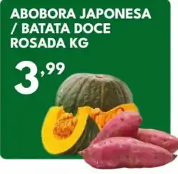 Rede Plus Supermercados abobora japonesa / batata doce rosada kg oferta