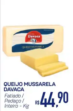 Mercantil Rodrigues Queijo mussarela davaca oferta