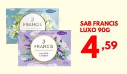 Rede Plus Supermercados Sab francis luxo oferta