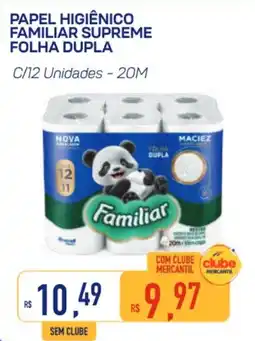 Mercantil Rodrigues Papel higiênico familiar supreme folha dupla oferta