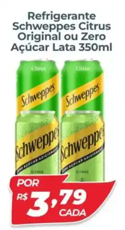 X Supermercados Refrigerante Schweppes Citrus Original ou Zero Açúcar oferta