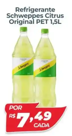 X Supermercados Refrigerante Schweppes Citrus Original PET oferta