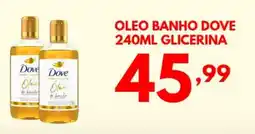 Rede Plus Supermercados Óleo banho dove oferta