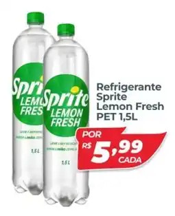 X Supermercados Refrigerante Sprite Lemon Fresh oferta