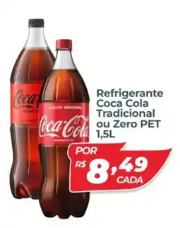 X Supermercados Refrigerante Coca Cola Tradicional ou Zero PET oferta