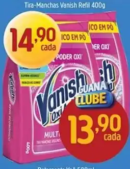Supermercados Guanabara Tira-Manchas Vanish Refil oferta