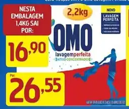 Supermercados Guanabara omo lavagem perfeita ativo concentrado oferta
