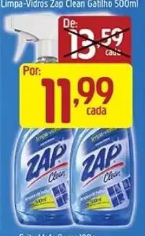 Supermercados Guanabara limpa-vidros zap clean gatilho oferta