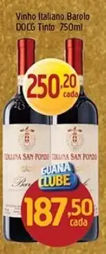 Supermercados Guanabara Vinho Italiano Barolo DOCG Tinto oferta