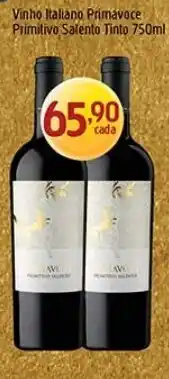 Supermercados Guanabara Vinho Italiano Primavozes Primativo Salento Tinto oferta