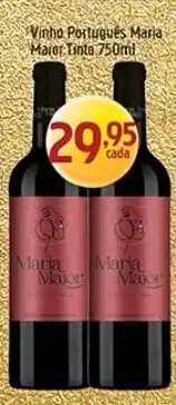 Supermercados Guanabara Vinho Português Maria Maior Tinto oferta