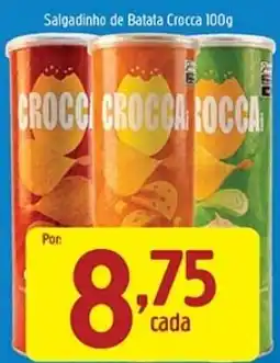 Supermercados Guanabara Salgadinho de Batata Crocca oferta