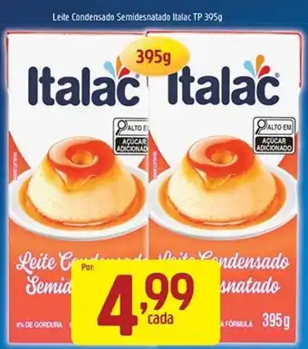 Supermercados Guanabara Leite Condensado Semidesnatado Italac oferta