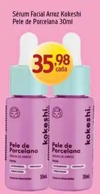 Supermercados Guanabara Sérum Facial Arroz Kokeshi oferta