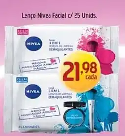 Supermercados Guanabara Lenço Nivea Facial oferta